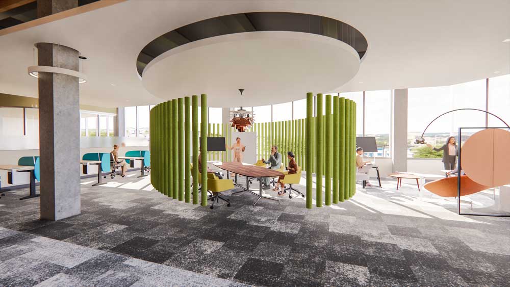 Meeting Space designed by BID Grant Hawkins