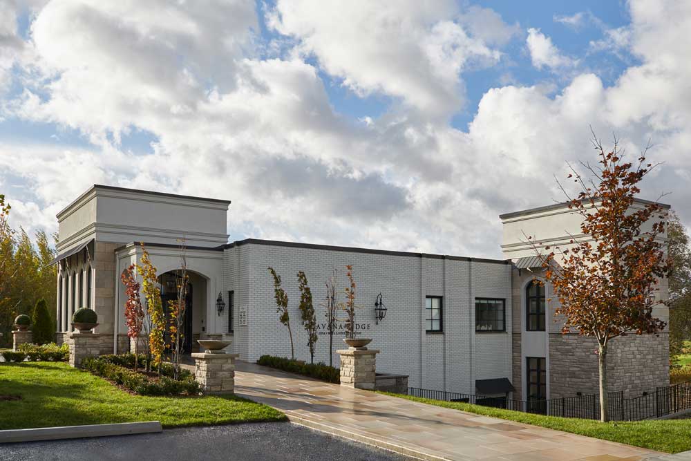 Exterior of the Cavana Ridge Spa