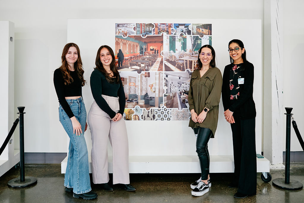 Students gathered together at the Ontario Summit 2023