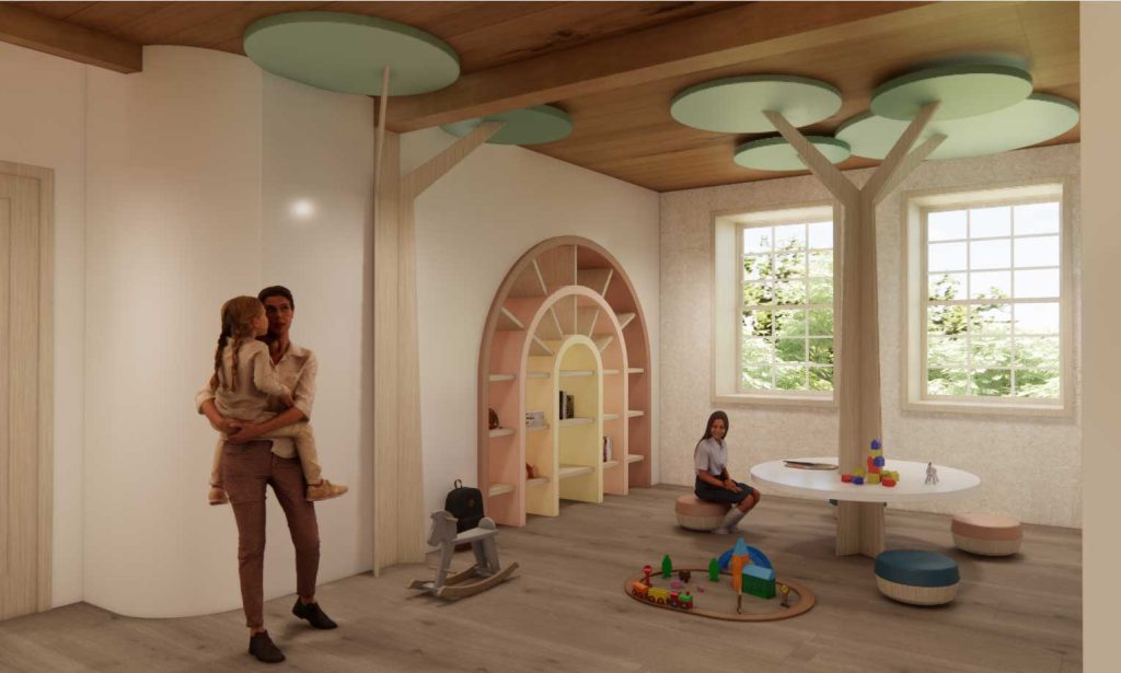 Courtney Mowat - The Alton Birth Centre, Play room, Humber College