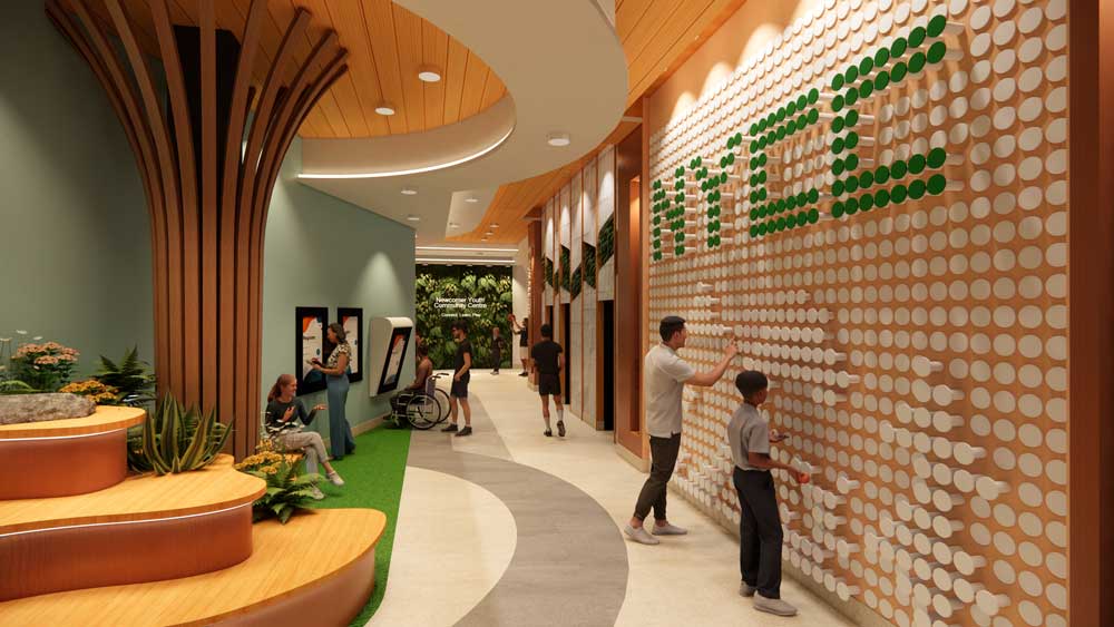 Lawrence Henry Lardizabal - Newcomer Youth Community Centre (NYCC), Interactive Wall - Humber College