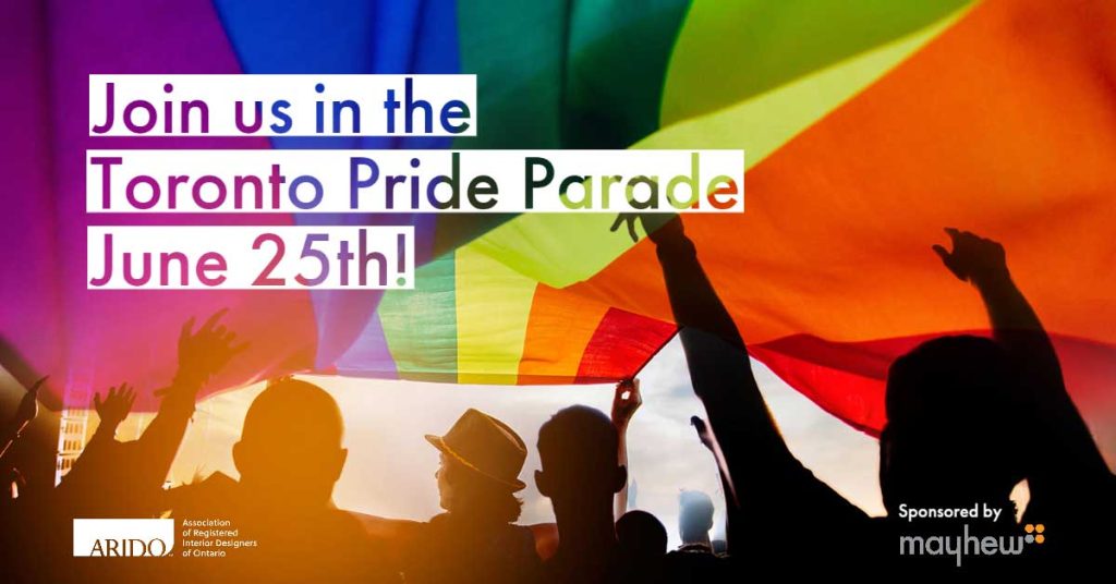 Join us in the Toronto Pride Parade June 25th!
