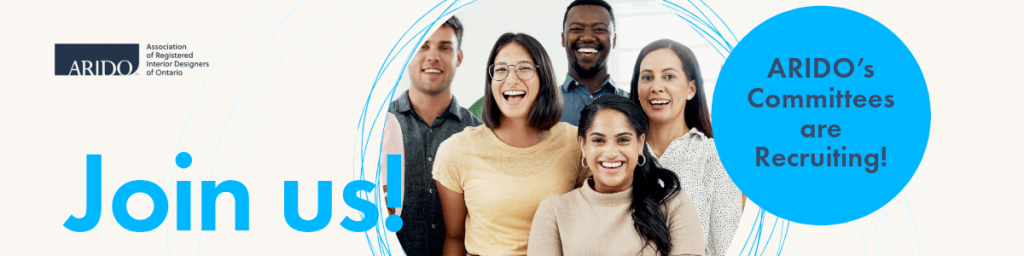 Graphic for ARIDO's Committee Recruitment