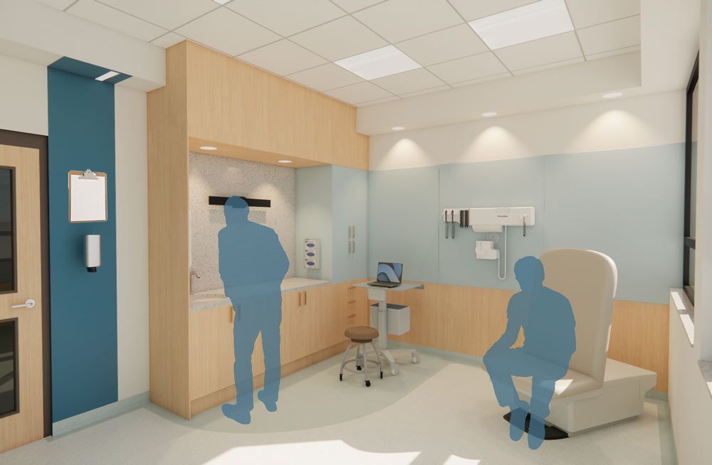 Consultation Room in the UnityCare Health Centre