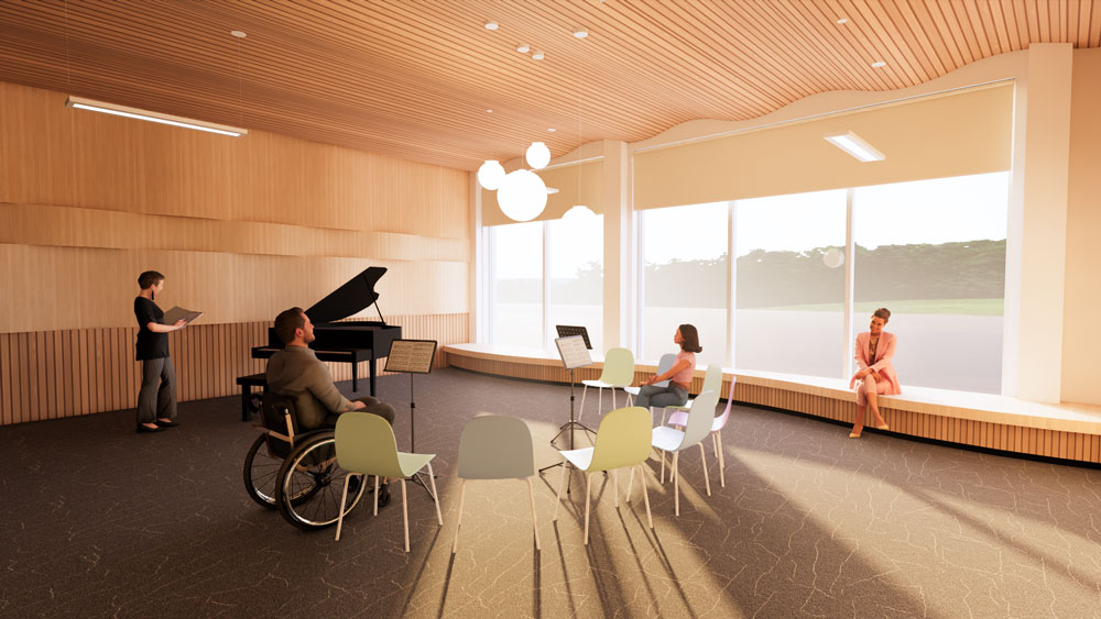 Honey Jean Dubria - Creative Hub for Deaf, Blind, and Disabled Youth, classroom