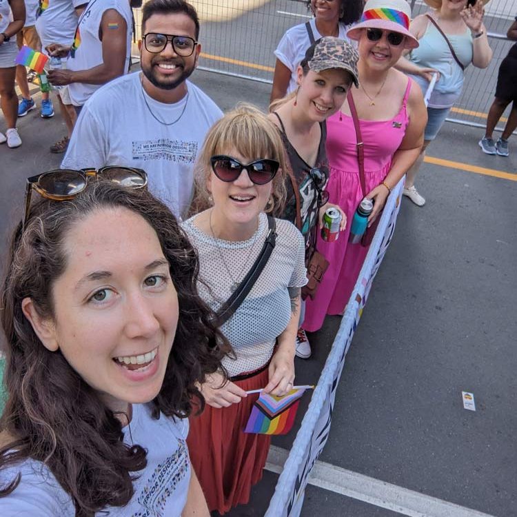 Image of ARIDO at last year's Pride Parade