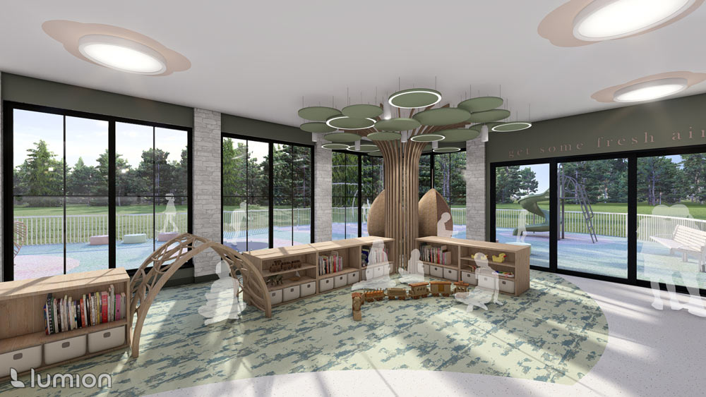 Thrive: Therapeutic Care Centre, project by Reagan Williams from Fanshawe College