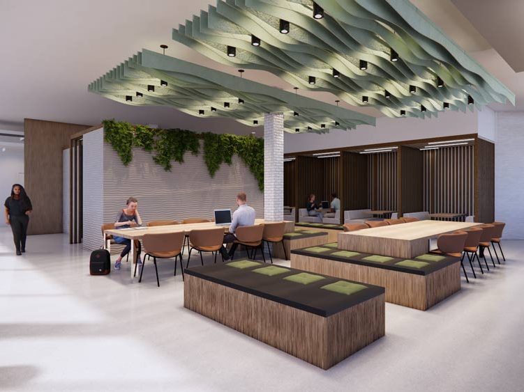 The ADHD Vitality Wellness Centre, common area by Nicole Iafrate from Sheridan College