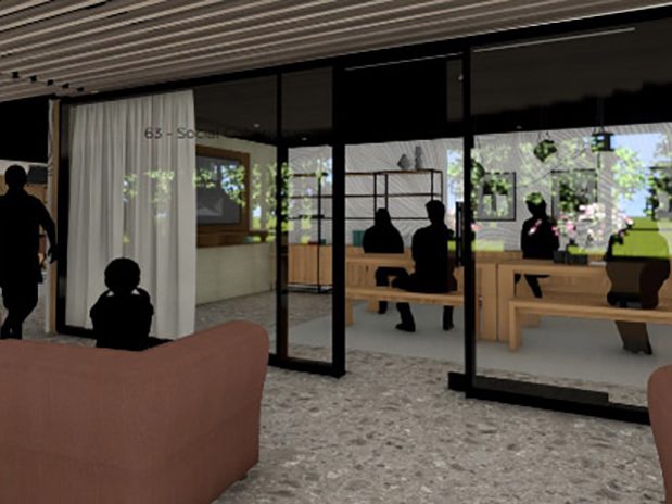 The Perennial Social Hub, project by Sarah Mason from Fanshawe College