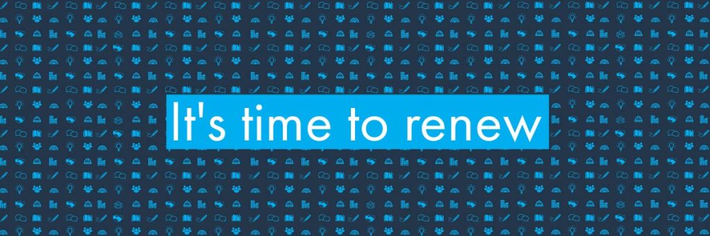 Graphic: It's time to renew