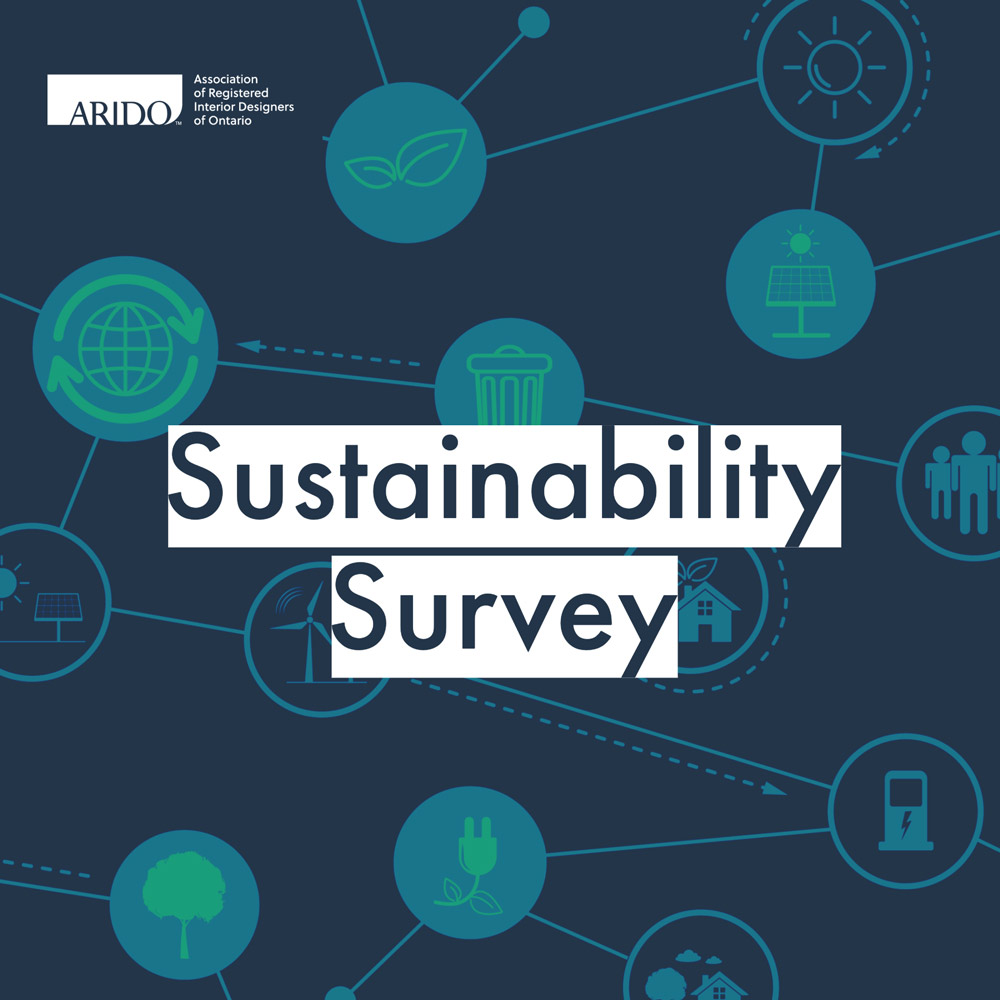 Sustainability survey graphic